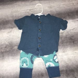 Cat & Jack 2 piece set. Size 0-3.